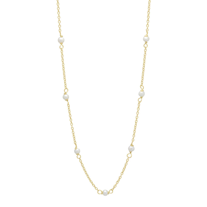 PEARLY NECKLACE | GOLDEN