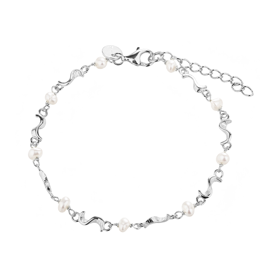 RHUMBA PEARL BRACELET | SILVER