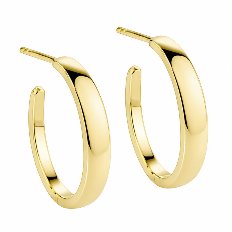 BB HOOP SHINY SMALL 20 MM | GOLDEN