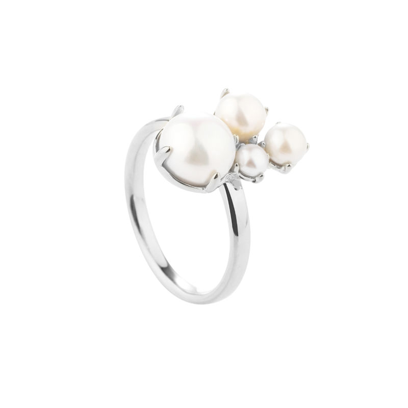 BUBBLES RING -60 | SILVER