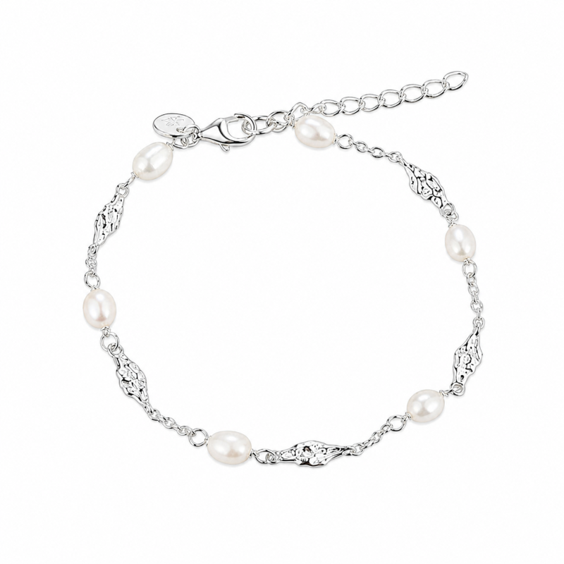 MILENA PEARL BRACELET | SILVER