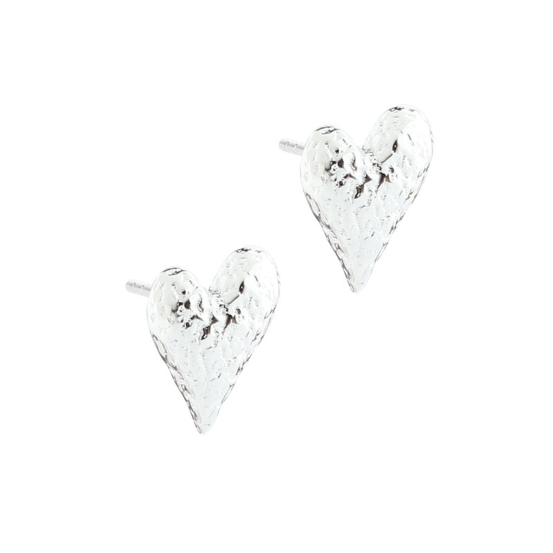 LOVE ME BIG EARSTUD | SILVER