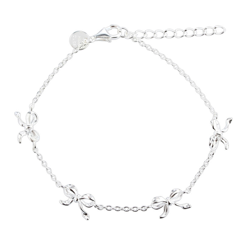 CURVE BOW BRACELET | SILVER