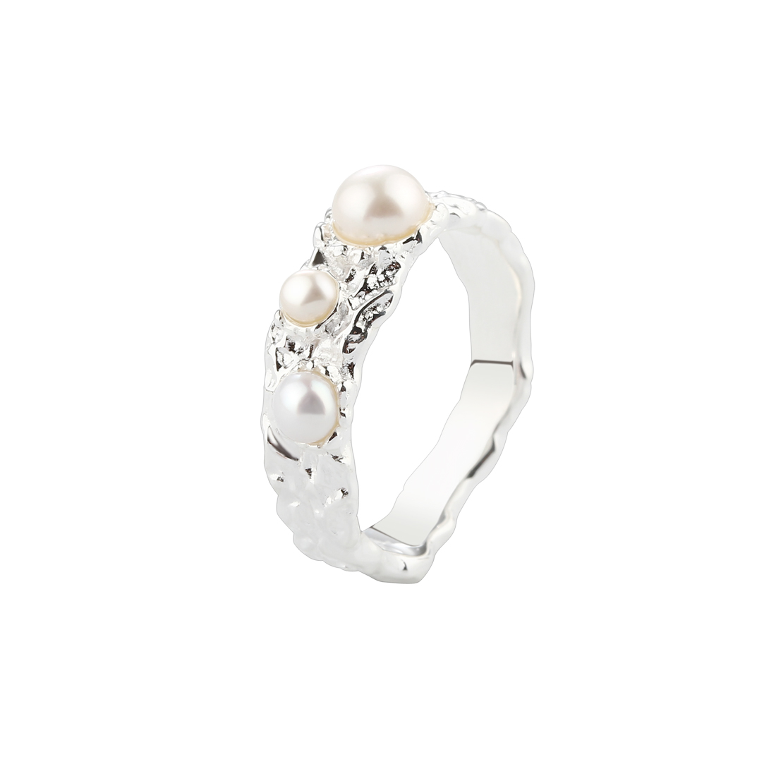 Ring | RUFFLE PEARL str 58