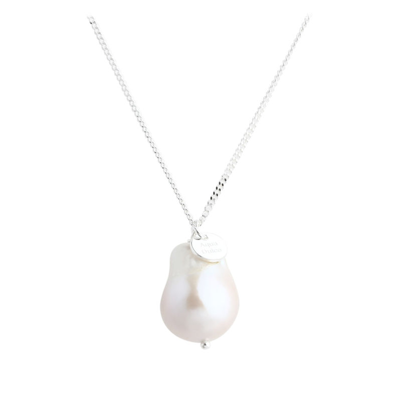 BAROK LONG NECKLACE | SILVER