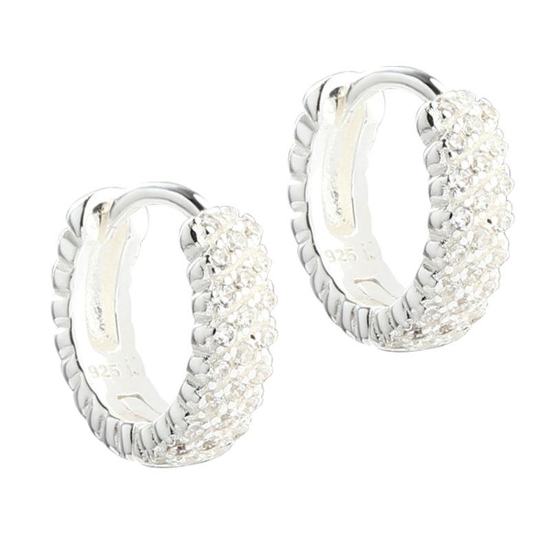 *SWAY HOOP 13 MM | SILVER