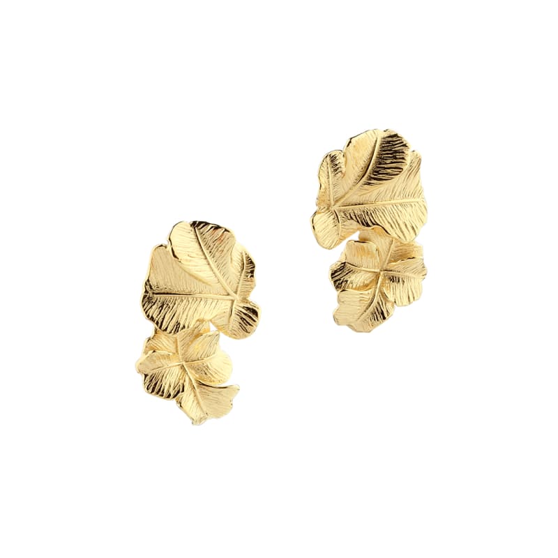 FOLIO BIG EARSTUD | GOLDEN