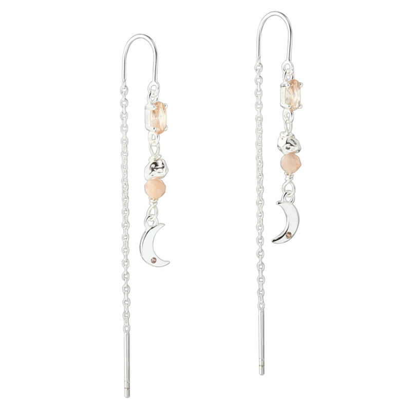 BLUSH EARTHREAD | SILVER