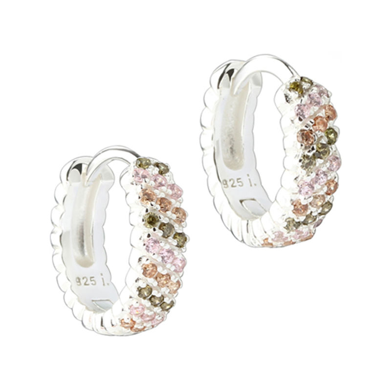 *BLUSH HOOP 11 MM | SILVER