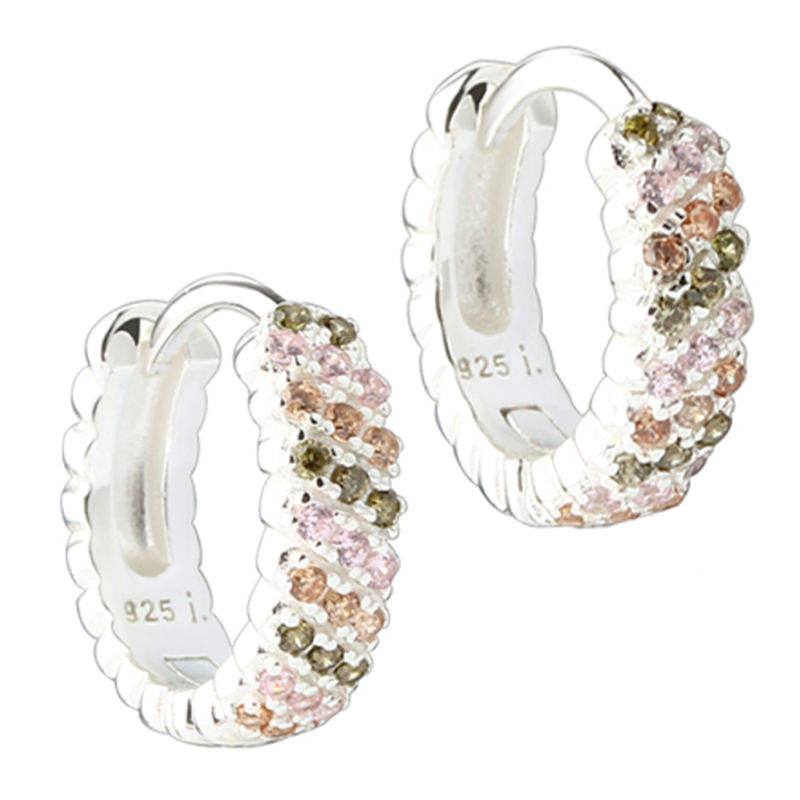*BLUSH HOOP 16 MM | SILVER