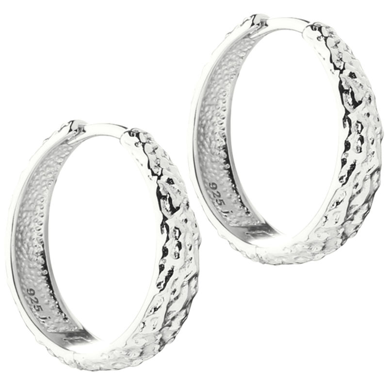 CAPPA HOOP 20 MM. | SILVER