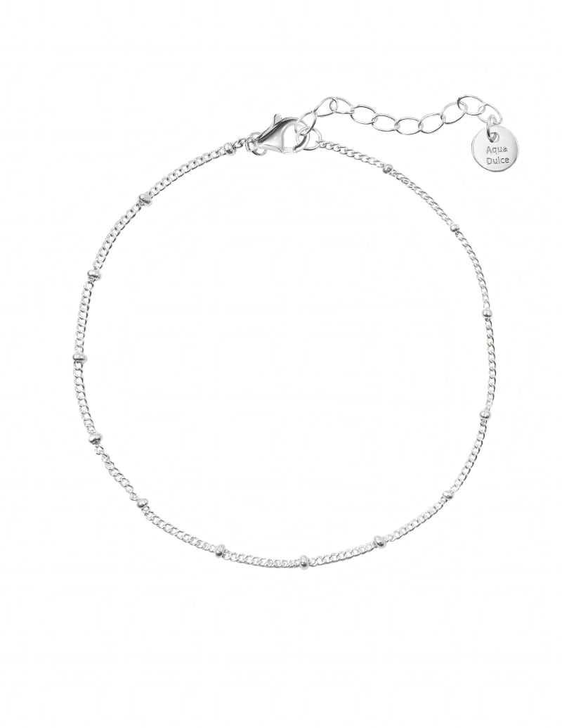 Dotty Bracelet Silver Fra Aqua Dulce