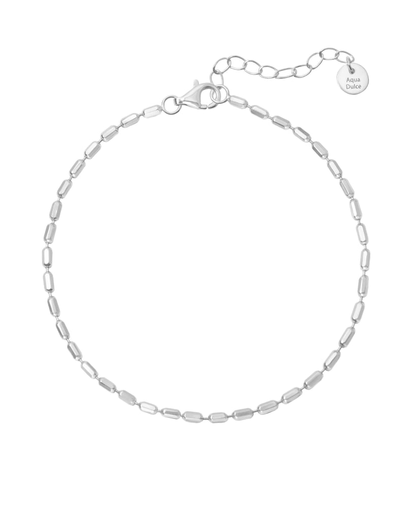 Toby Bracelet Silver Fra Aqua Dulce