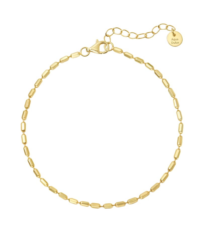 Toby Bracelet Golden Fra Aqua Dulce