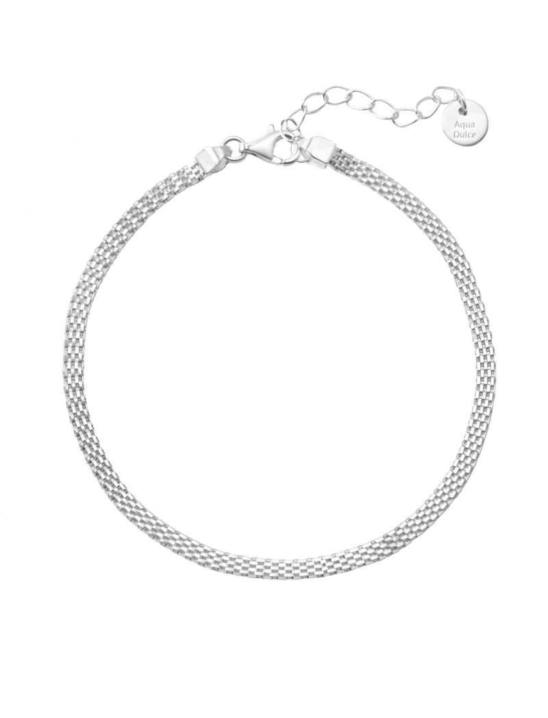 Flata Bracelet Silver Fra Aqua Dulce