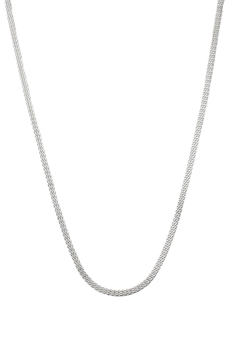 Flata Necklace Silver Fra Aqua Dulce
