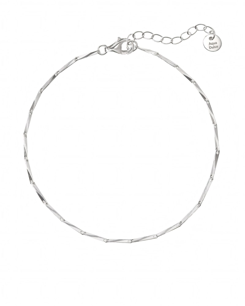 Twisty Bracelet Silver Fra Aqua Dulce