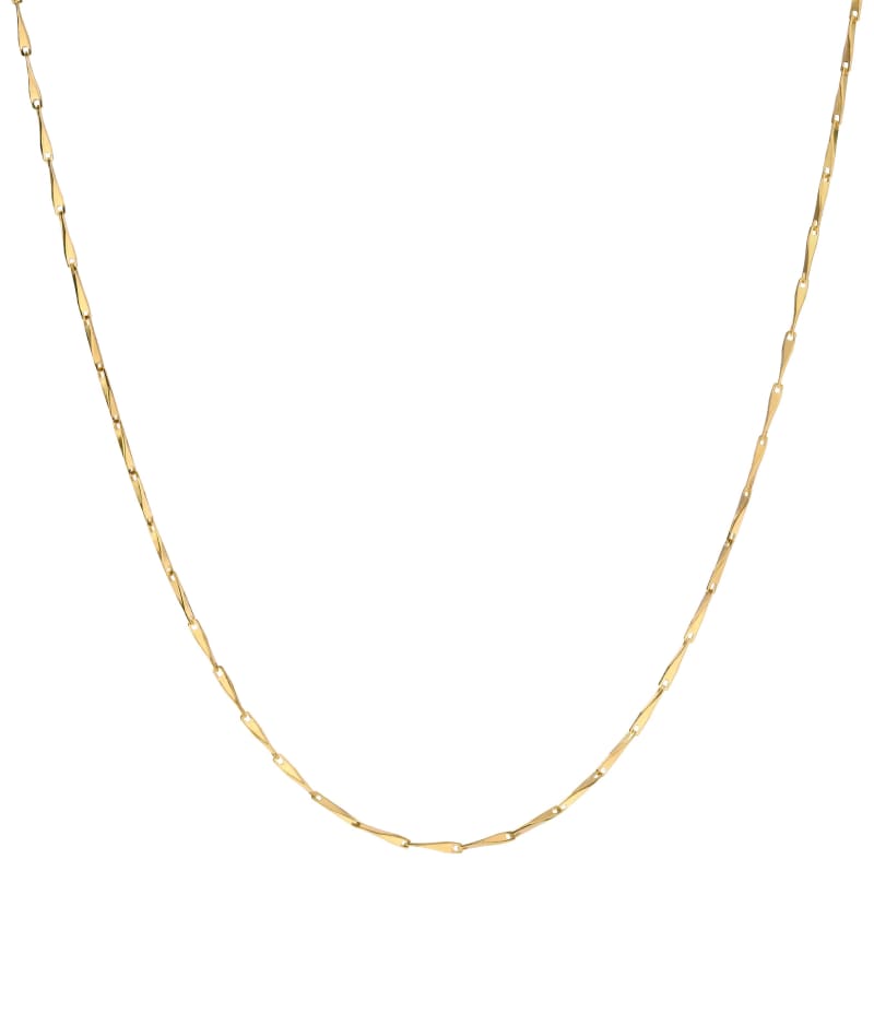 Twisty Necklace Golden Fra Aqua Dulce