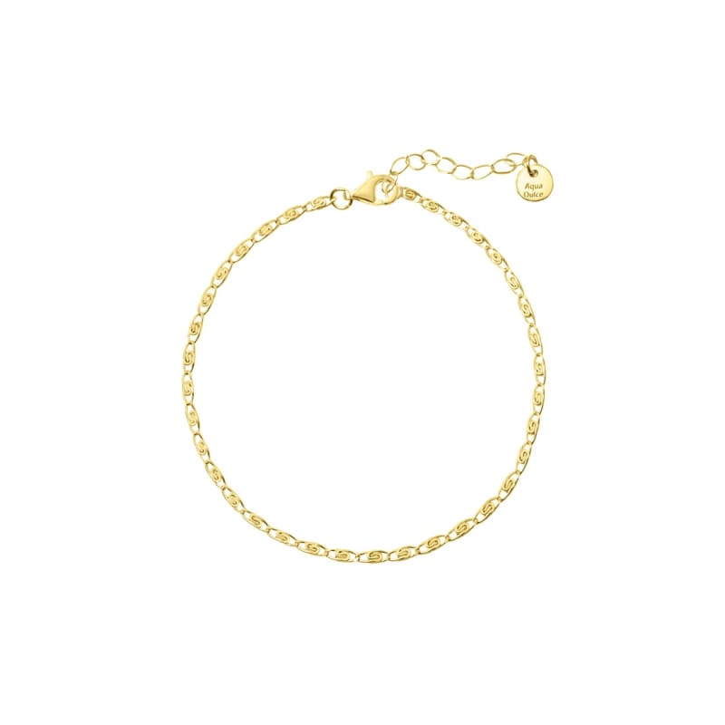 Snaily Bracelet Golden Fra Aqua Dulce
