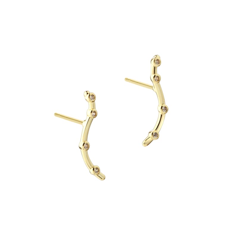 Wavy Stud Golden Fra Aqua Dulce