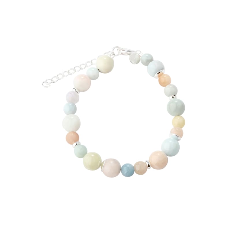 MORGANITE DREAM BRACELET |  SILVER