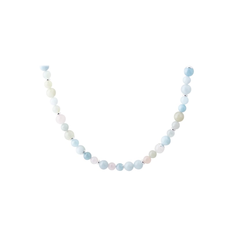 MORGANITE DREAM NECKLACE |  SILVER
