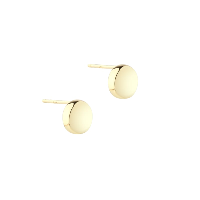 BIG GLOBE EARRINGS |  GOLDEN