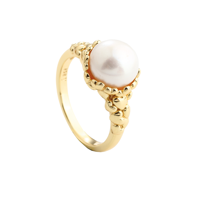 KARLA PEARL RING - 62 | GOLDEN