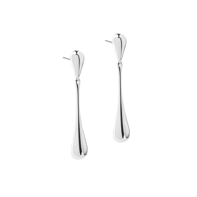 SHINY NEW DROP EARRING | SILVER