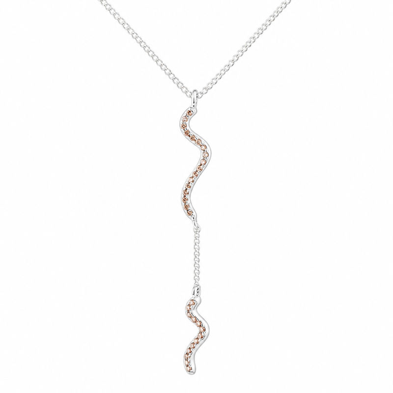*CURVA CHAMPAGNE NECKLACE | SILVER