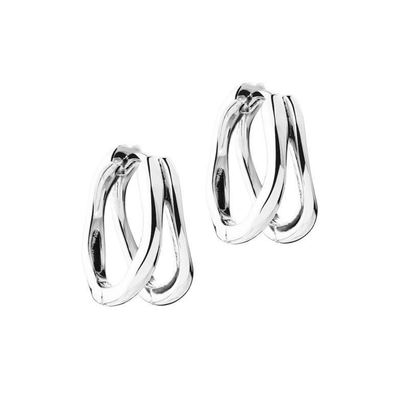 SUNELLA SIMPLE HOOP 16 MM | SILVER