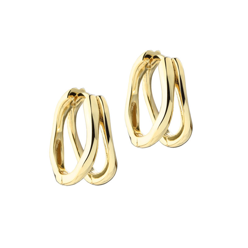 SUNELLA SIMPLE HOOP 16 MM | GOLDEN