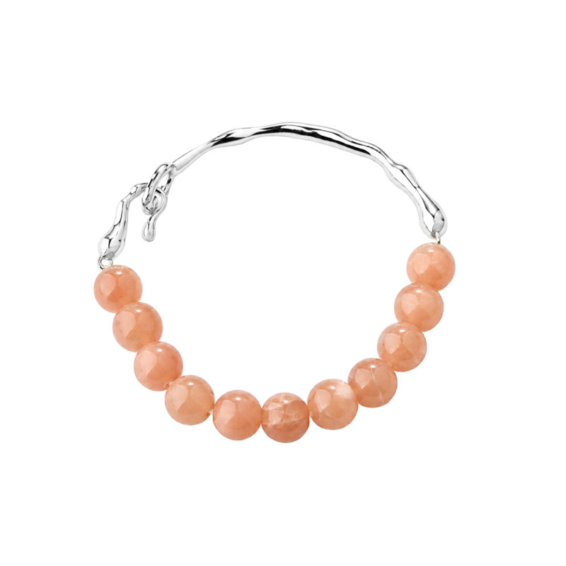 *SUNELLA SEMI BANGLE | SILVER