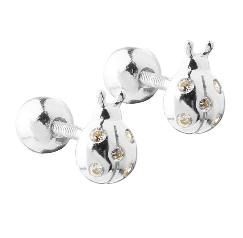 *EILA LADYBUG & BALL | SILVER