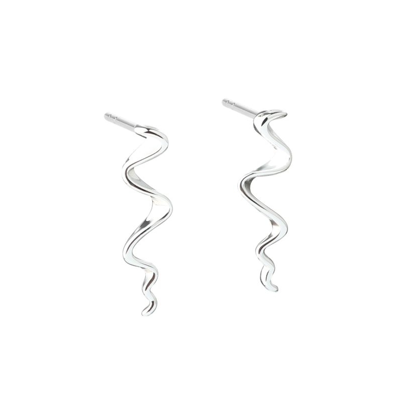 SLIM RHUMBA EARSTUD | SILVER