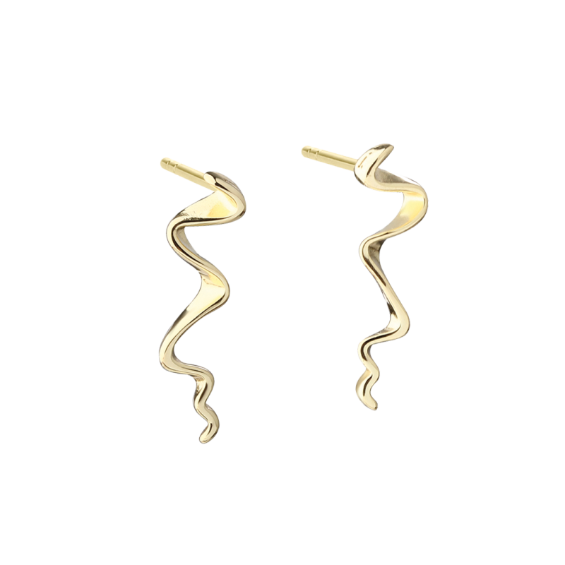 SLIM RHUMBA EARSTUD | GOLDEN