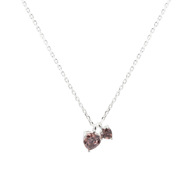 EIRA HEART NECKLACE | SILVER