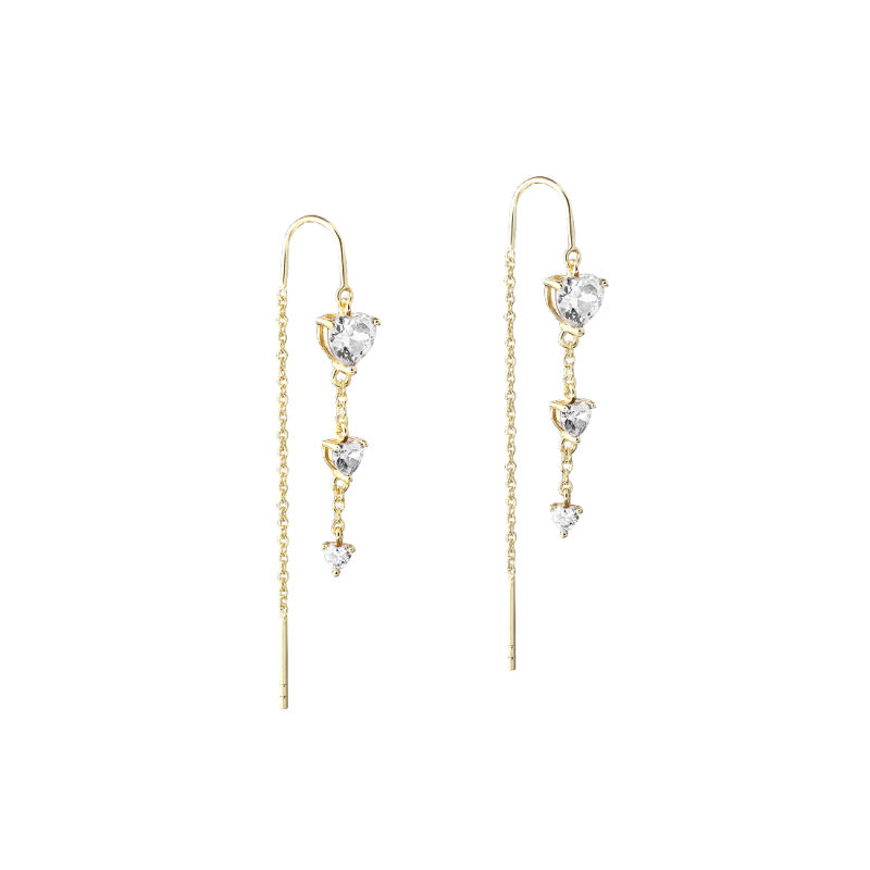 VIDA HEARTS EARTHREAD | GOLDEN