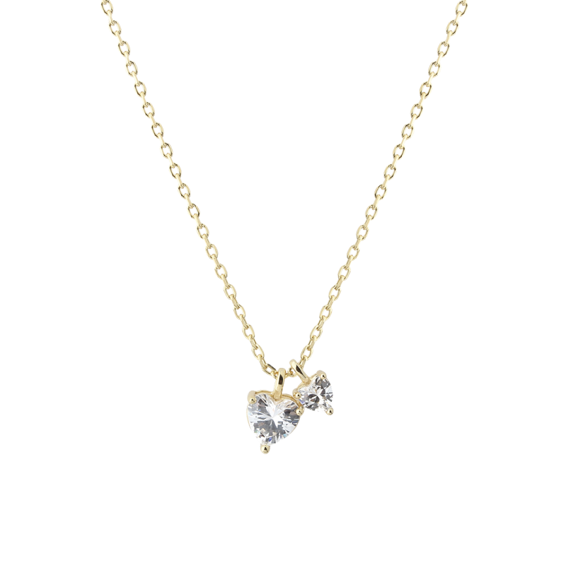 VIDA HEARTS NECKLACE | GOLDEN