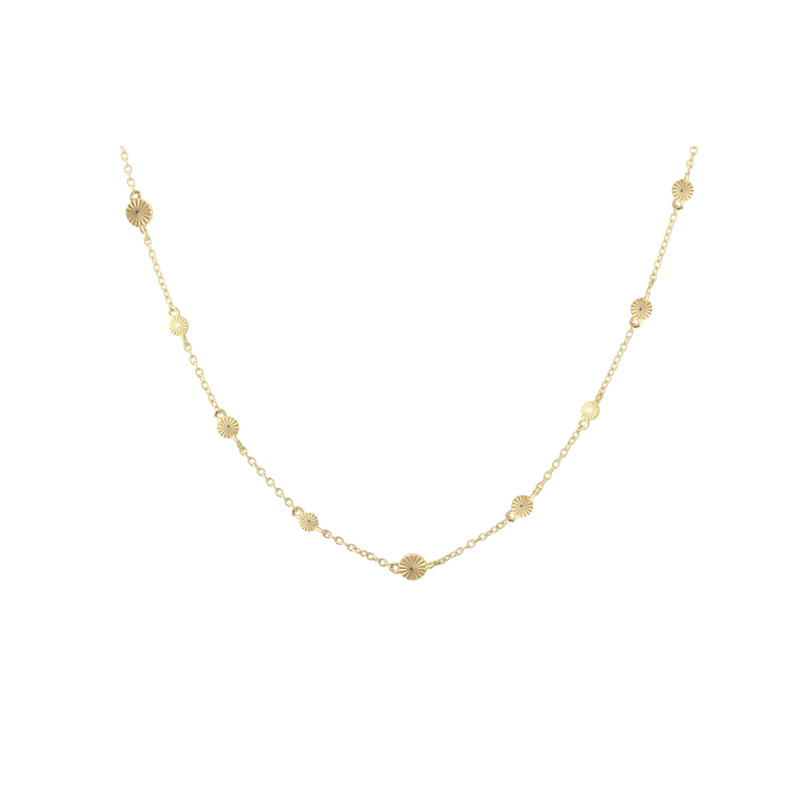 LINE NECKLACE | GOLDEN