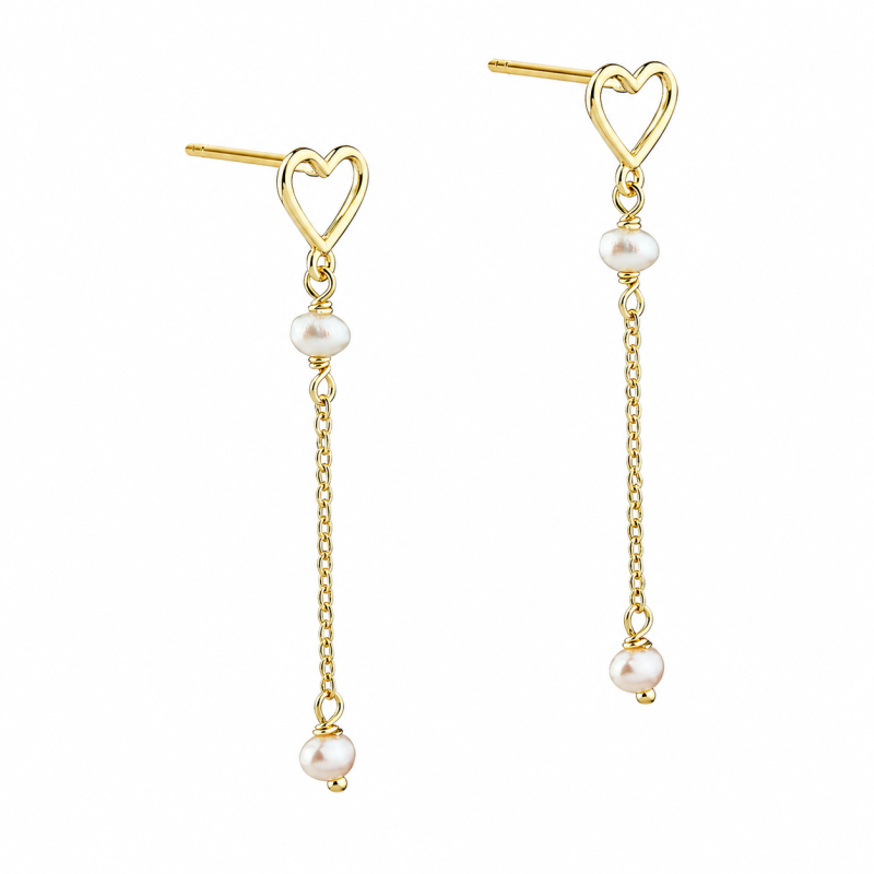 ALMA PEARL EARSTUD | SILVER