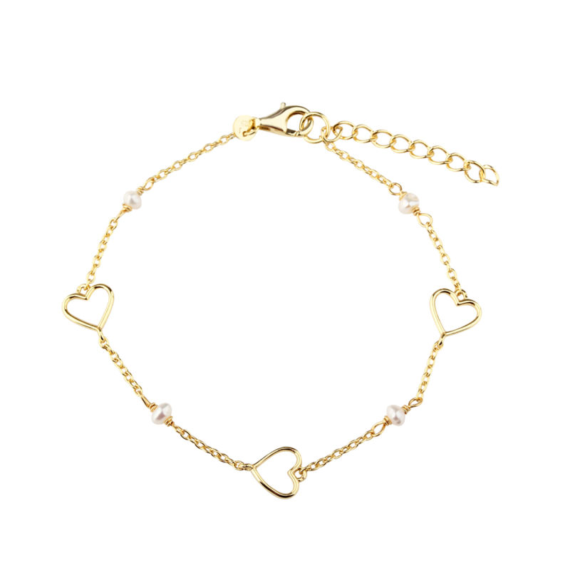ALMA PEARL BRACELET | GOLDEN