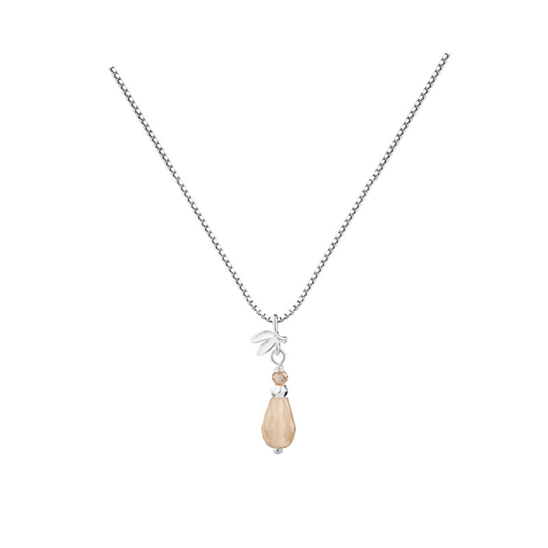 MEADOW ROSE NECKLACE | SILVER