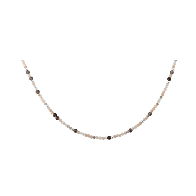 MEADOW ROSE NECKLACE | SILVER