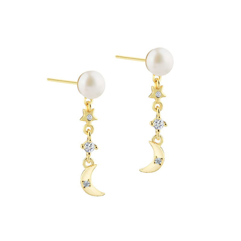DREAMLIT PEARL CHARM | GOLDEN