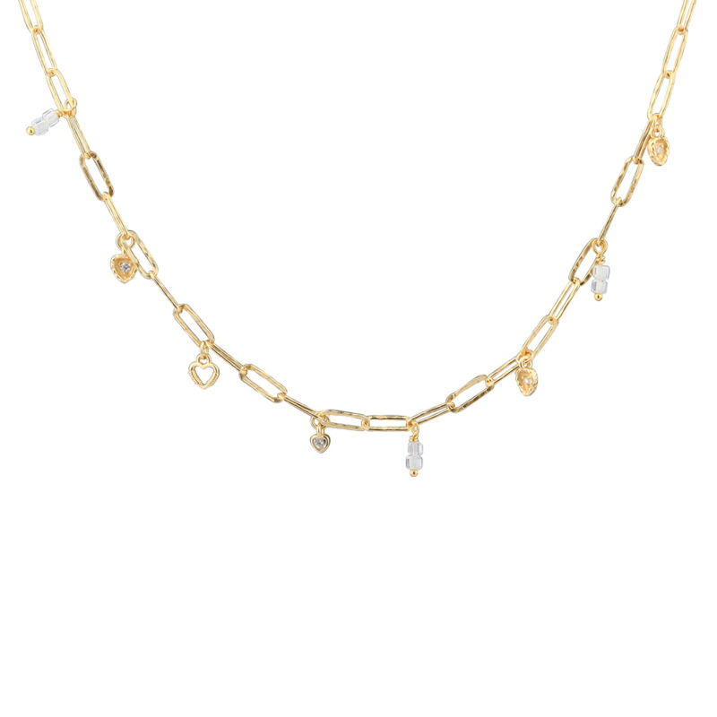 LOVE ME MORE NECKLACE | GOLDEN