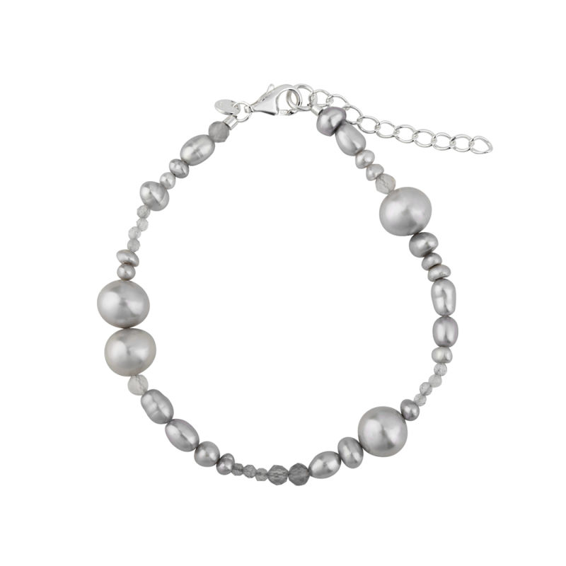 WHISPER PEARL BRACELET | SILVER