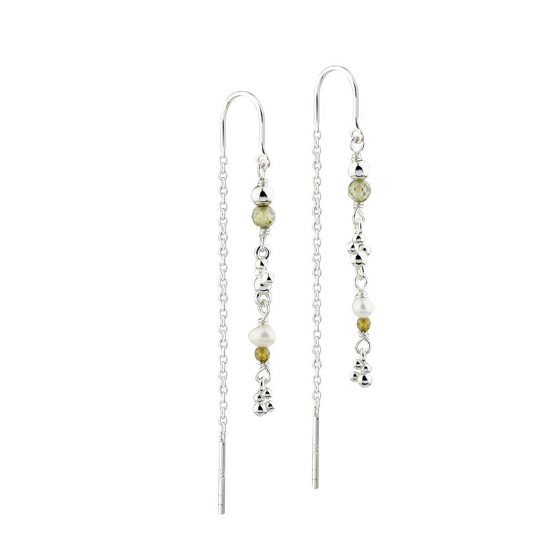AYA OLIVE THREAD | SILVER