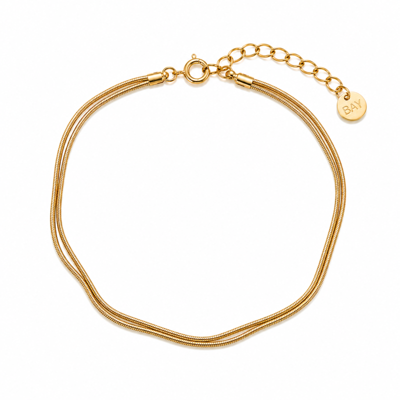 SORA DOUBLE ANKLET | BAY