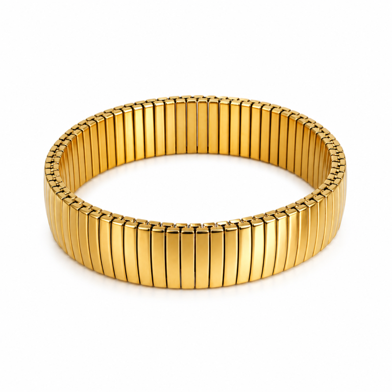 FLOWY ELASTIC BRACELET-SMALL | BAY